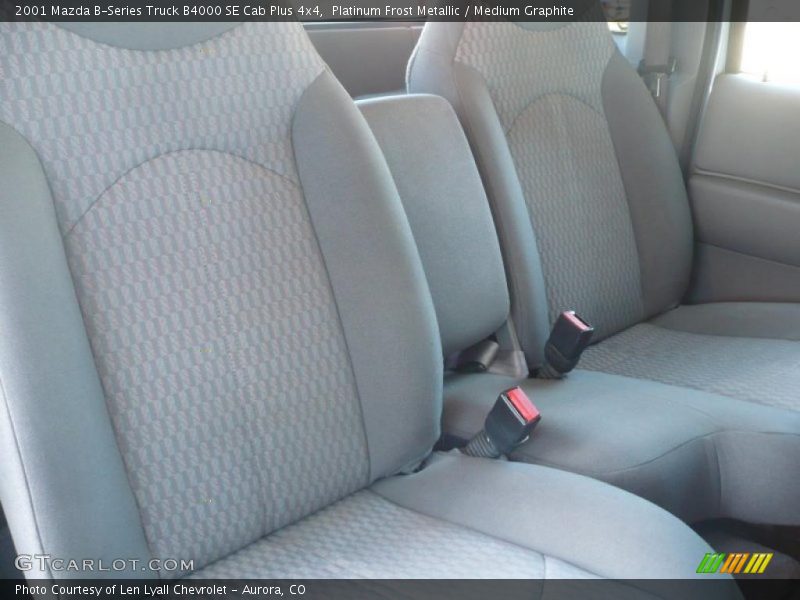  2001 B-Series Truck B4000 SE Cab Plus 4x4 Medium Graphite Interior