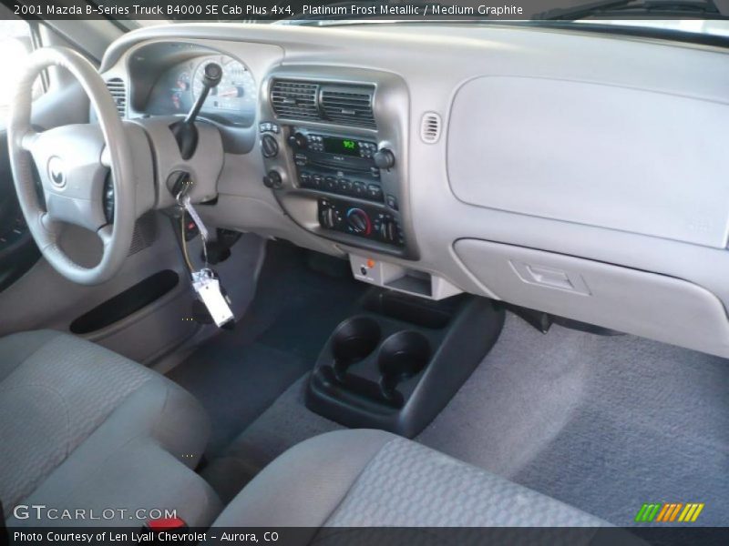 Dashboard of 2001 B-Series Truck B4000 SE Cab Plus 4x4