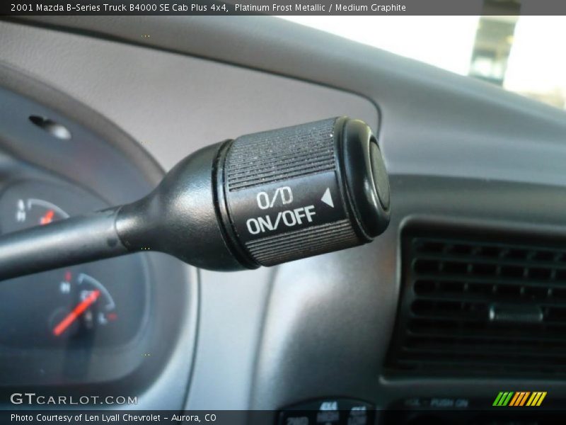 2001 B-Series Truck B4000 SE Cab Plus 4x4 4 Speed Automatic Shifter