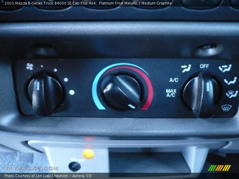 Controls of 2001 B-Series Truck B4000 SE Cab Plus 4x4