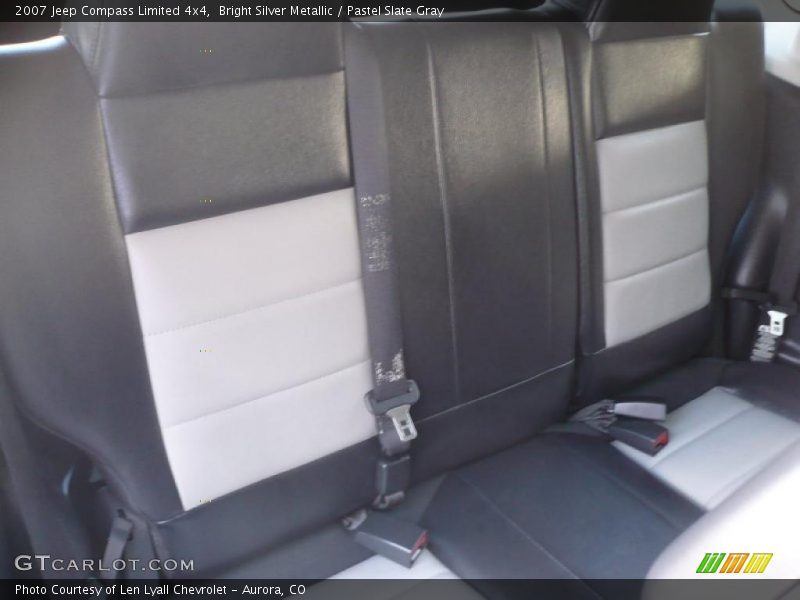 Bright Silver Metallic / Pastel Slate Gray 2007 Jeep Compass Limited 4x4