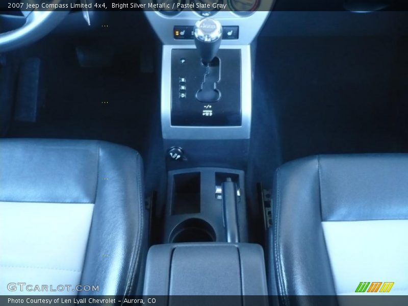 Bright Silver Metallic / Pastel Slate Gray 2007 Jeep Compass Limited 4x4