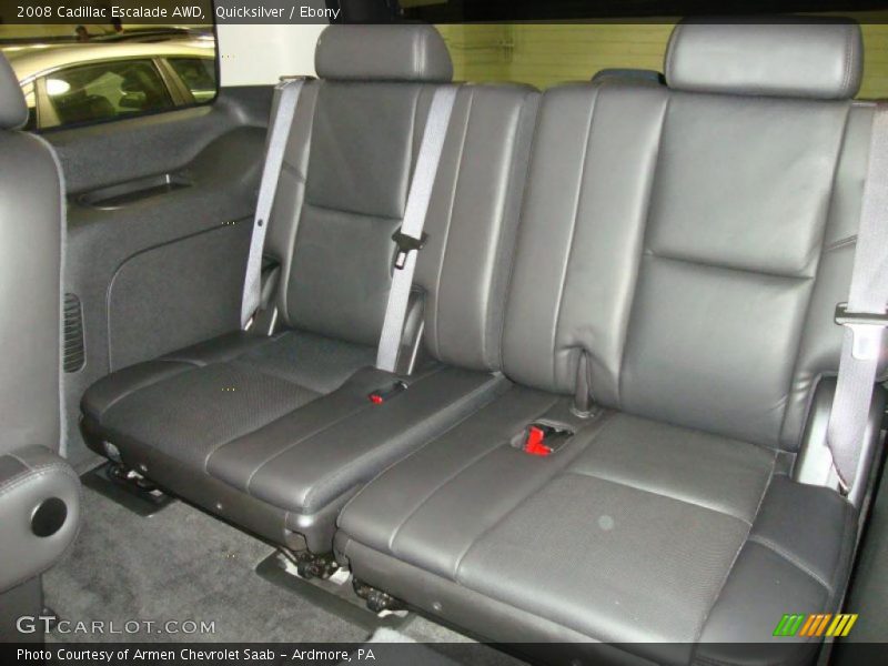 Quicksilver / Ebony 2008 Cadillac Escalade AWD