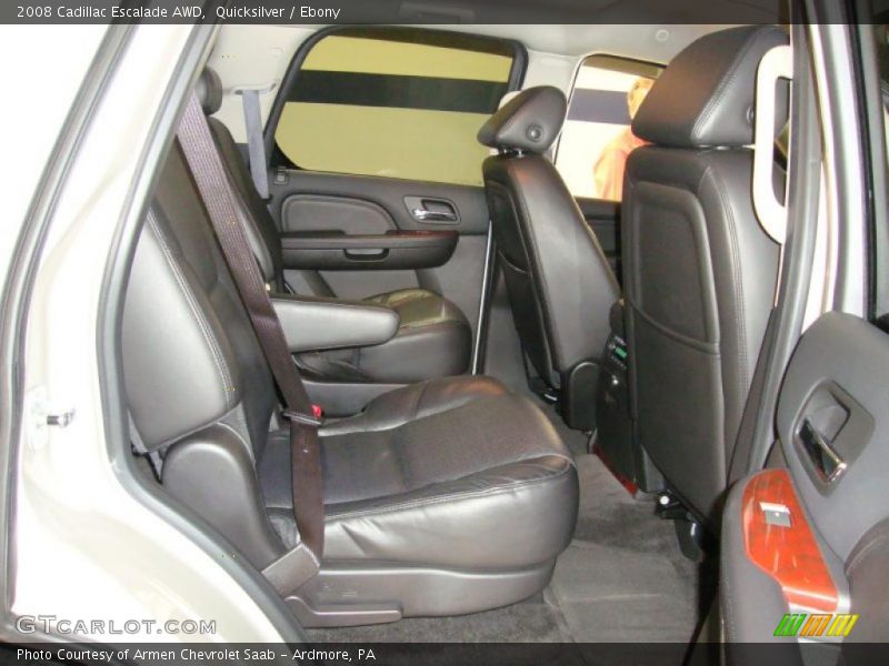 Quicksilver / Ebony 2008 Cadillac Escalade AWD