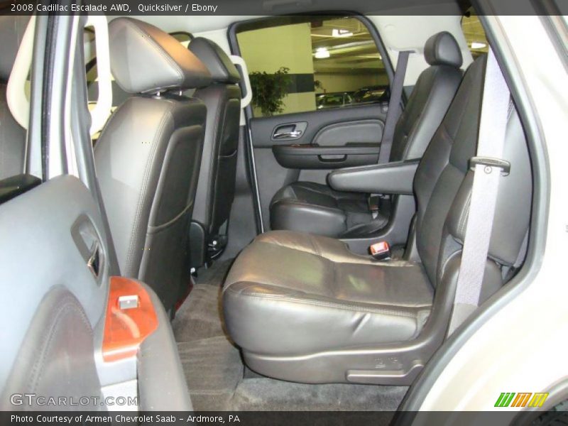 Quicksilver / Ebony 2008 Cadillac Escalade AWD