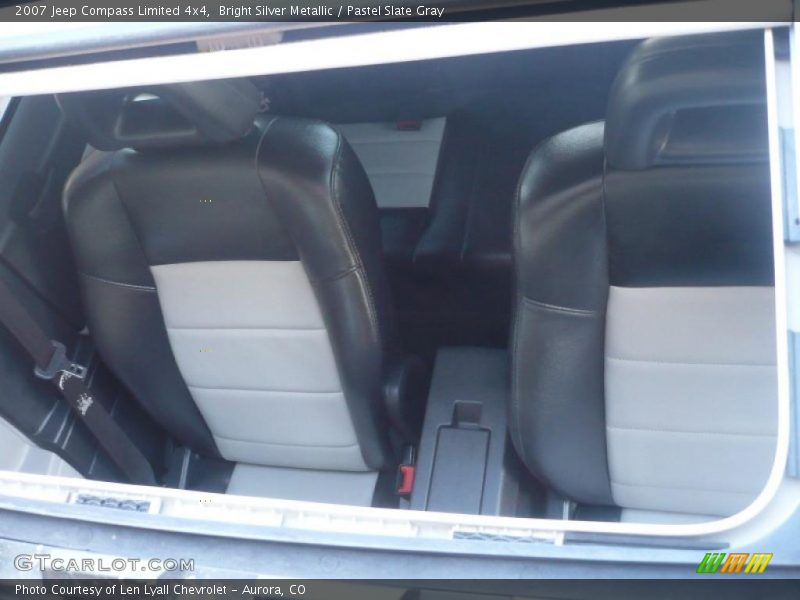 Bright Silver Metallic / Pastel Slate Gray 2007 Jeep Compass Limited 4x4