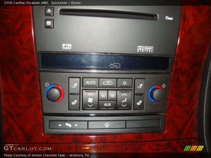 Quicksilver / Ebony 2008 Cadillac Escalade AWD