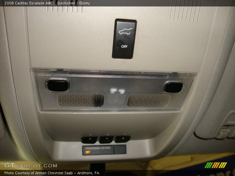 Quicksilver / Ebony 2008 Cadillac Escalade AWD