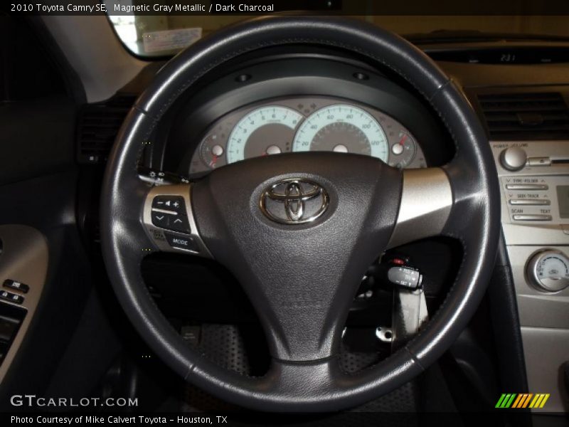 Magnetic Gray Metallic / Dark Charcoal 2010 Toyota Camry SE