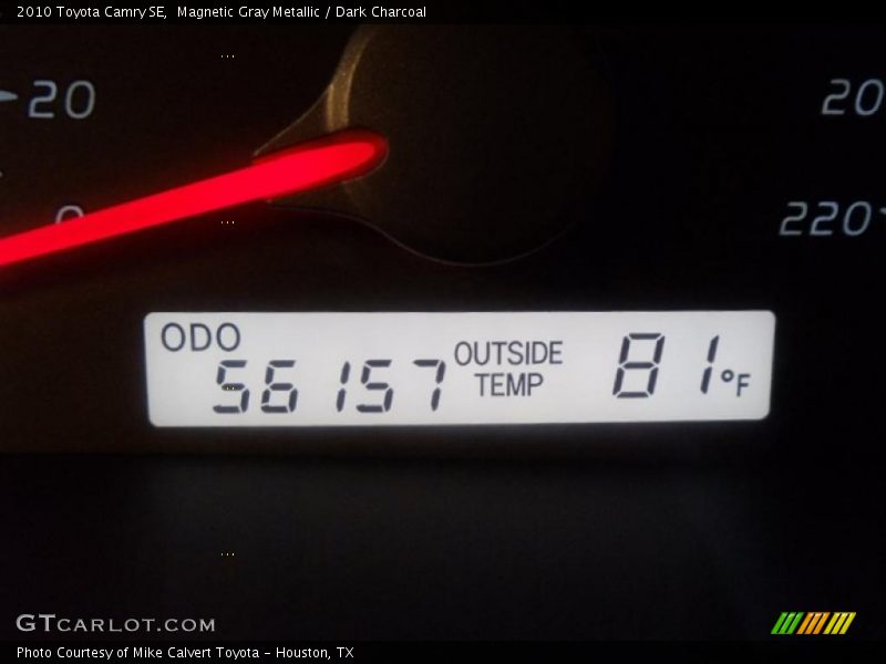 Magnetic Gray Metallic / Dark Charcoal 2010 Toyota Camry SE