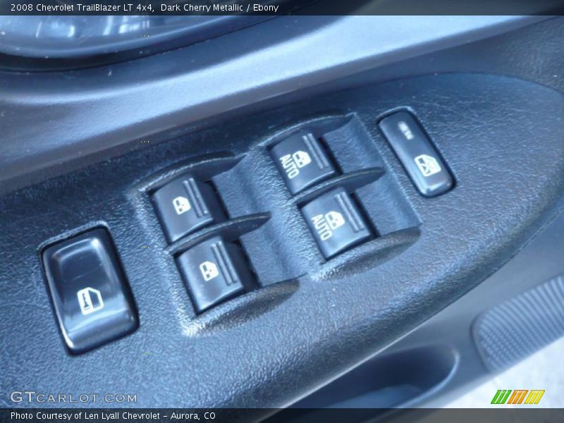 Dark Cherry Metallic / Ebony 2008 Chevrolet TrailBlazer LT 4x4