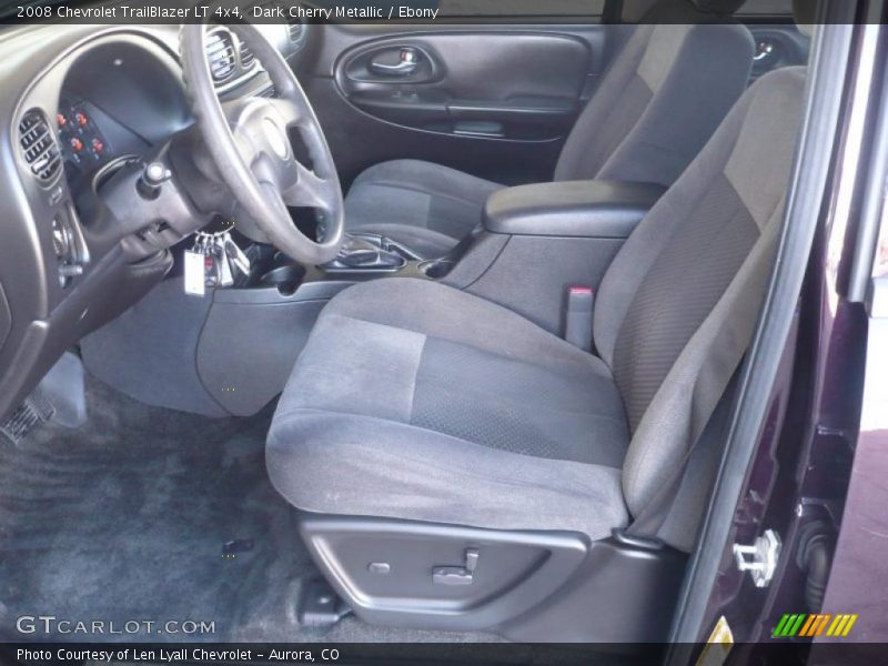 Dark Cherry Metallic / Ebony 2008 Chevrolet TrailBlazer LT 4x4