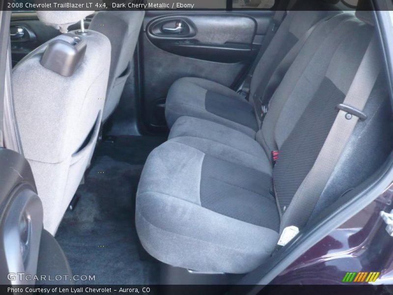 Dark Cherry Metallic / Ebony 2008 Chevrolet TrailBlazer LT 4x4