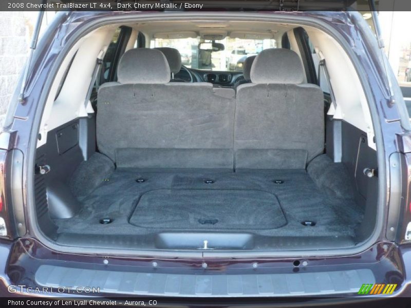 Dark Cherry Metallic / Ebony 2008 Chevrolet TrailBlazer LT 4x4