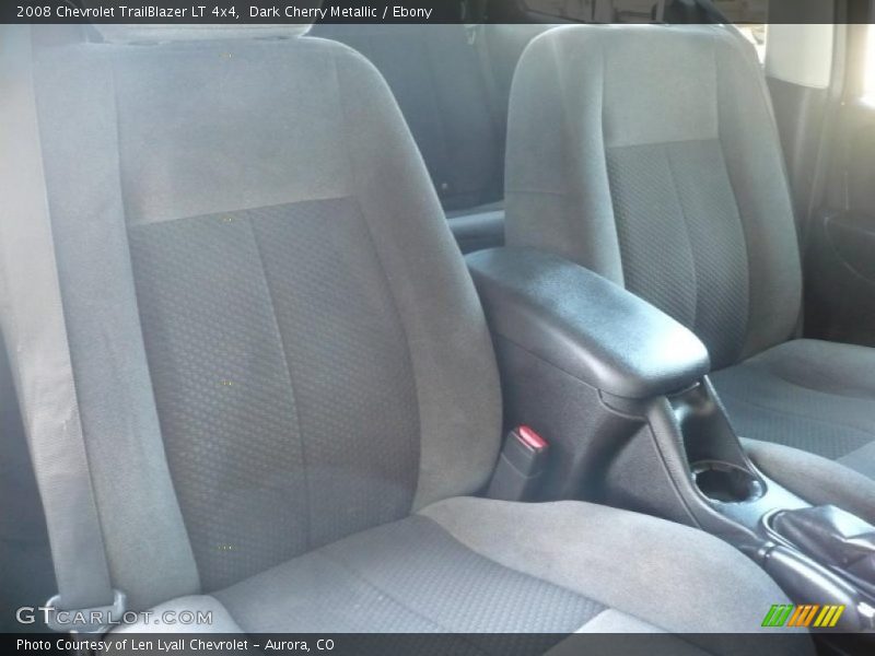 Dark Cherry Metallic / Ebony 2008 Chevrolet TrailBlazer LT 4x4