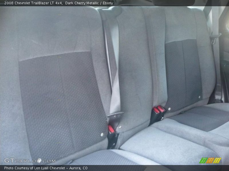 Dark Cherry Metallic / Ebony 2008 Chevrolet TrailBlazer LT 4x4
