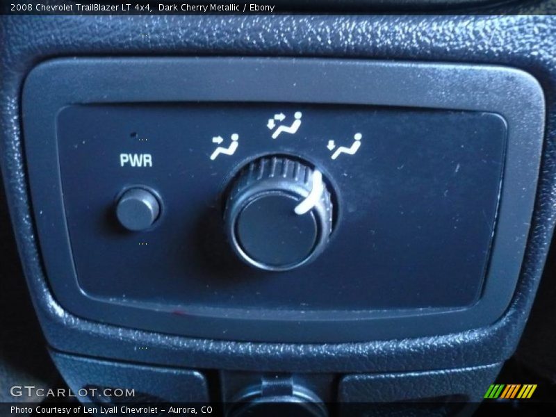Dark Cherry Metallic / Ebony 2008 Chevrolet TrailBlazer LT 4x4