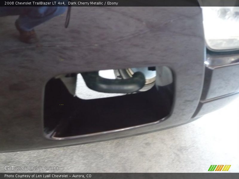 Dark Cherry Metallic / Ebony 2008 Chevrolet TrailBlazer LT 4x4