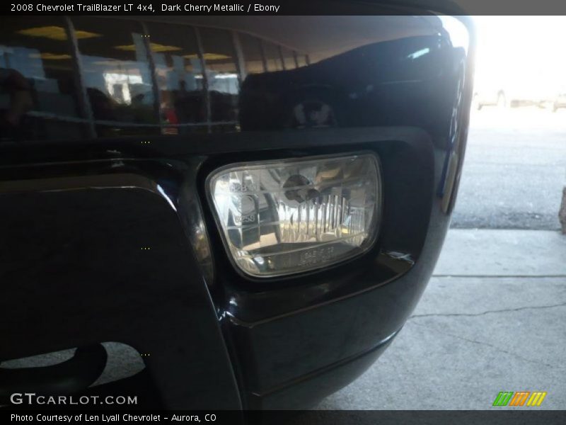 Dark Cherry Metallic / Ebony 2008 Chevrolet TrailBlazer LT 4x4