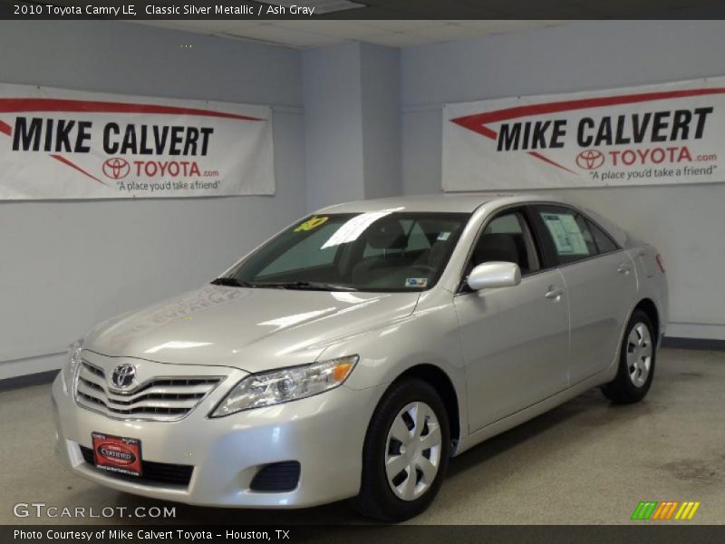 Classic Silver Metallic / Ash Gray 2010 Toyota Camry LE