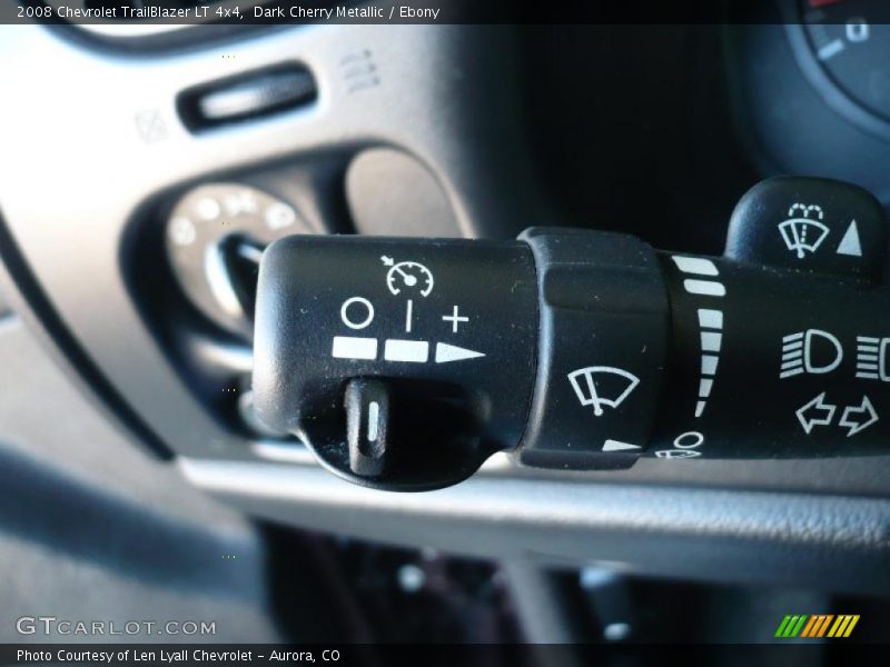 Dark Cherry Metallic / Ebony 2008 Chevrolet TrailBlazer LT 4x4