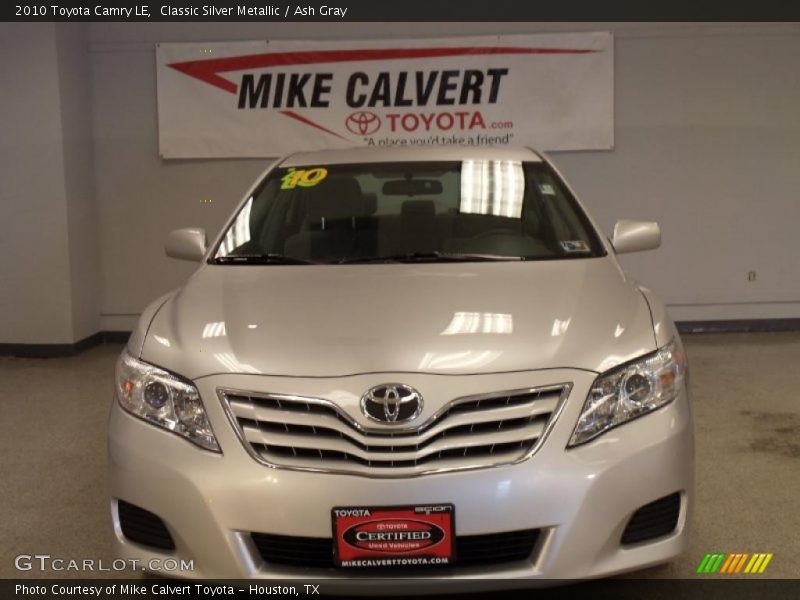 Classic Silver Metallic / Ash Gray 2010 Toyota Camry LE
