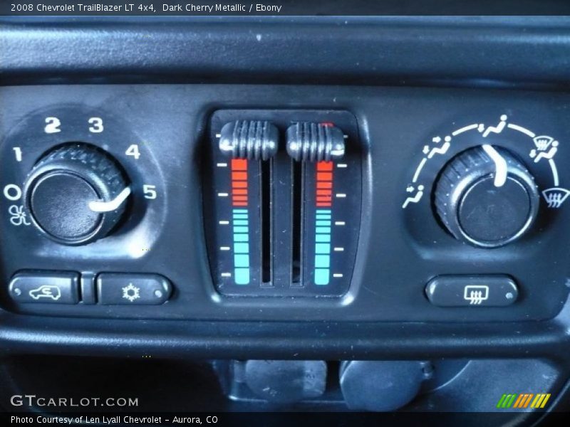 Dark Cherry Metallic / Ebony 2008 Chevrolet TrailBlazer LT 4x4