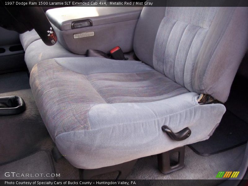 Metallic Red / Mist Gray 1997 Dodge Ram 1500 Laramie SLT Extended Cab 4x4