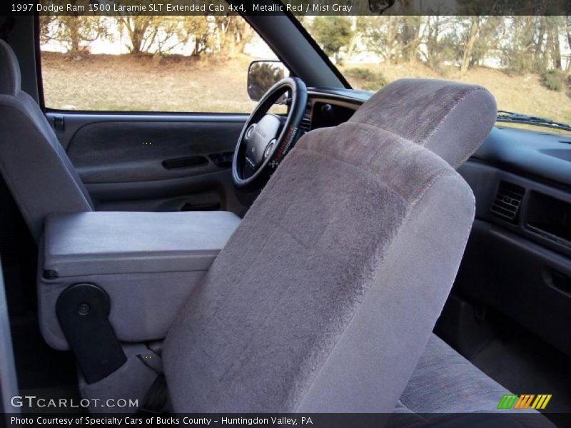 Metallic Red / Mist Gray 1997 Dodge Ram 1500 Laramie SLT Extended Cab 4x4