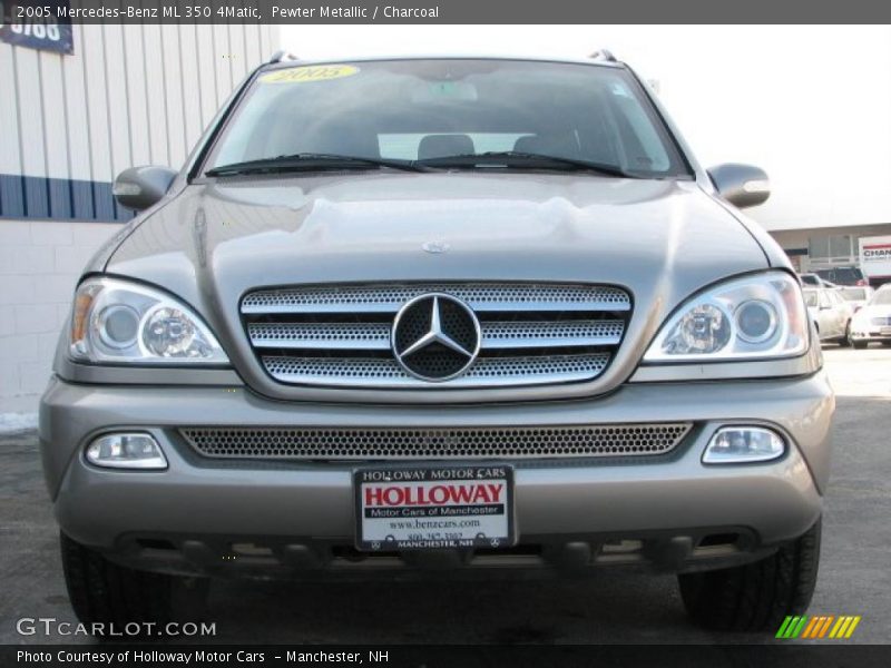 Pewter Metallic / Charcoal 2005 Mercedes-Benz ML 350 4Matic