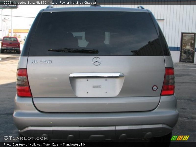 Pewter Metallic / Charcoal 2005 Mercedes-Benz ML 350 4Matic