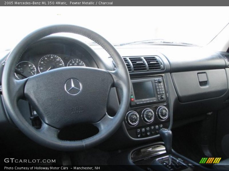 Pewter Metallic / Charcoal 2005 Mercedes-Benz ML 350 4Matic