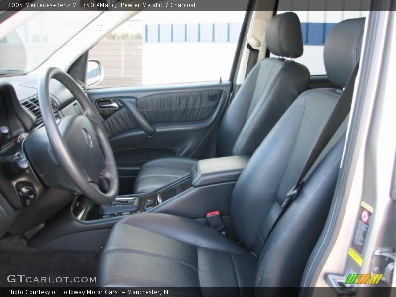 Pewter Metallic / Charcoal 2005 Mercedes-Benz ML 350 4Matic