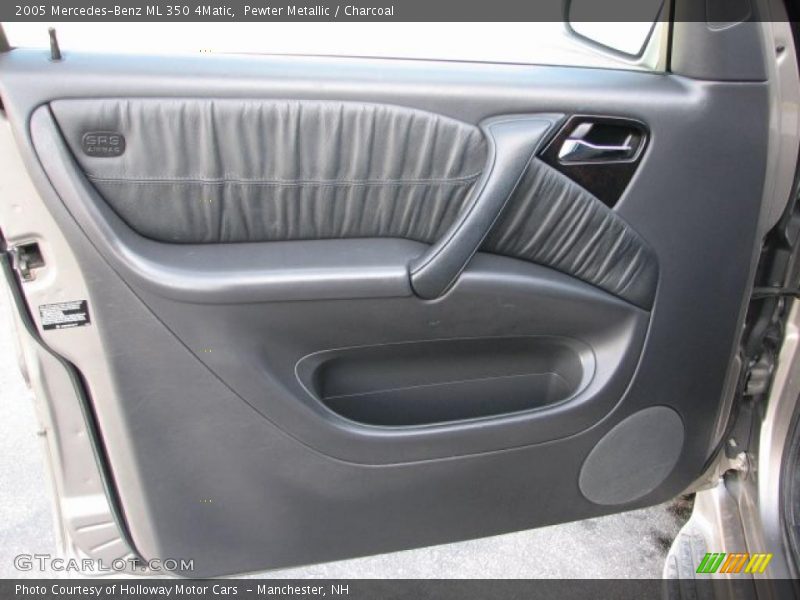 Pewter Metallic / Charcoal 2005 Mercedes-Benz ML 350 4Matic