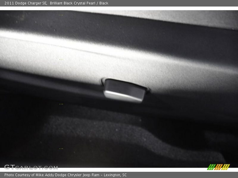 Brilliant Black Crystal Pearl / Black 2011 Dodge Charger SE