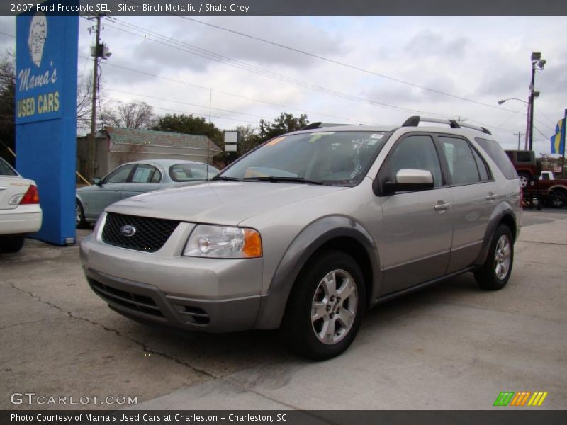 Silver Birch Metallic / Shale Grey 2007 Ford Freestyle SEL