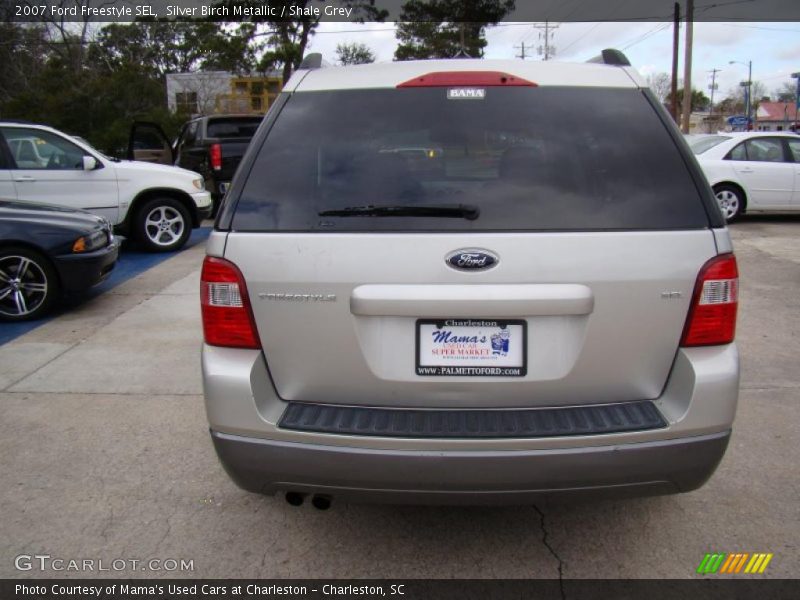 Silver Birch Metallic / Shale Grey 2007 Ford Freestyle SEL