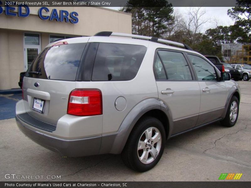Silver Birch Metallic / Shale Grey 2007 Ford Freestyle SEL