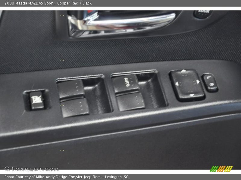 Copper Red / Black 2008 Mazda MAZDA5 Sport