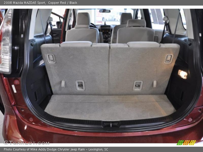Copper Red / Black 2008 Mazda MAZDA5 Sport