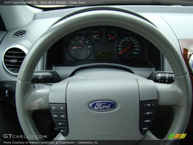 Silver Birch Metallic / Shale Grey 2007 Ford Freestyle SEL