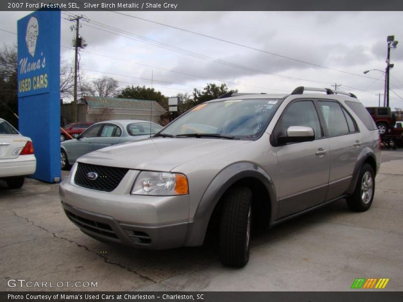 Silver Birch Metallic / Shale Grey 2007 Ford Freestyle SEL