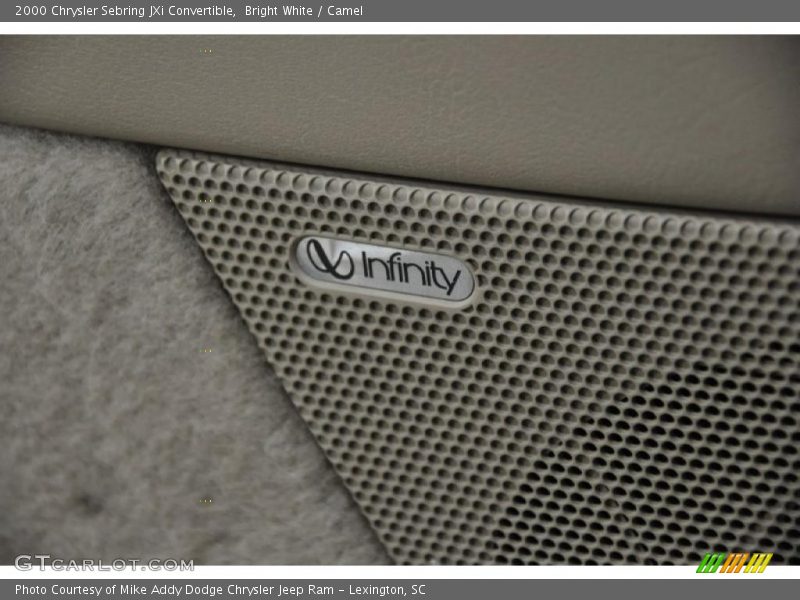 Bright White / Camel 2000 Chrysler Sebring JXi Convertible