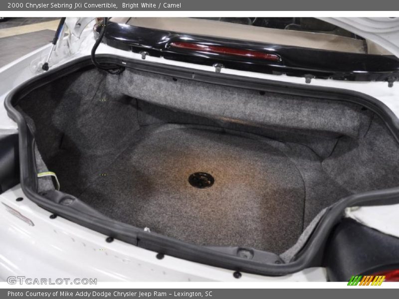 Bright White / Camel 2000 Chrysler Sebring JXi Convertible