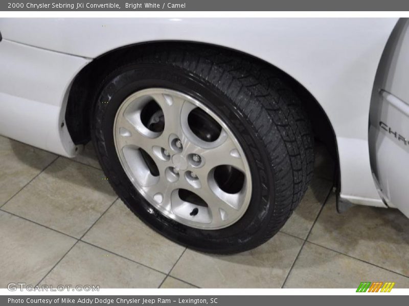 Bright White / Camel 2000 Chrysler Sebring JXi Convertible