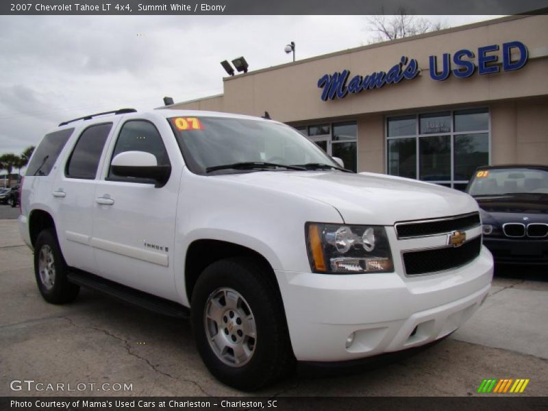 Summit White / Ebony 2007 Chevrolet Tahoe LT 4x4