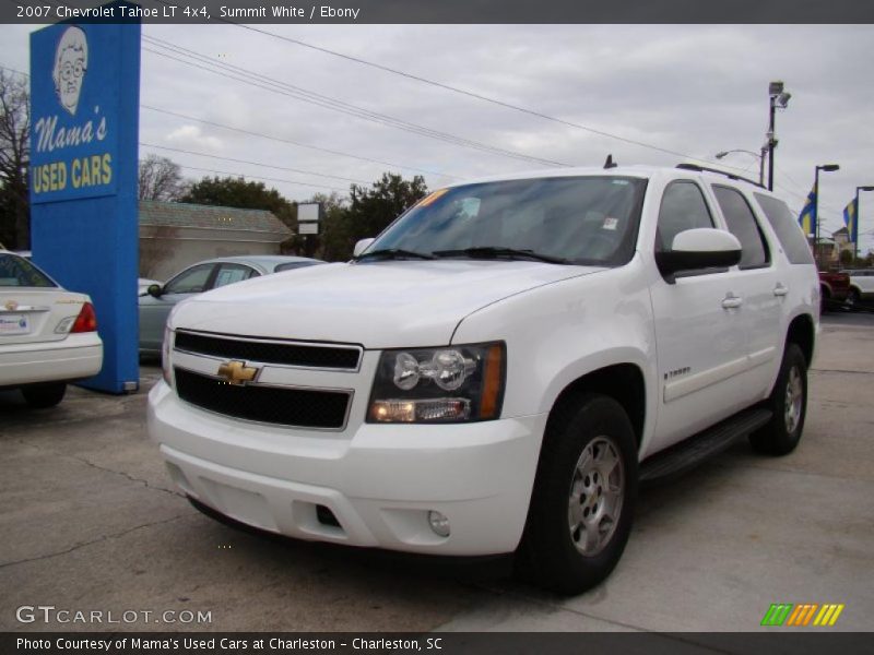Summit White / Ebony 2007 Chevrolet Tahoe LT 4x4