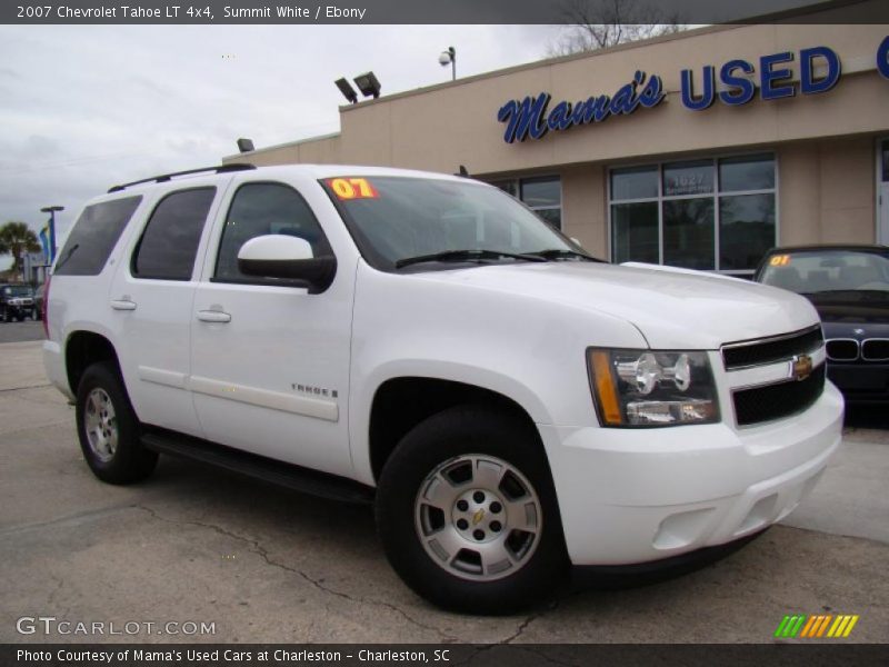 Summit White / Ebony 2007 Chevrolet Tahoe LT 4x4