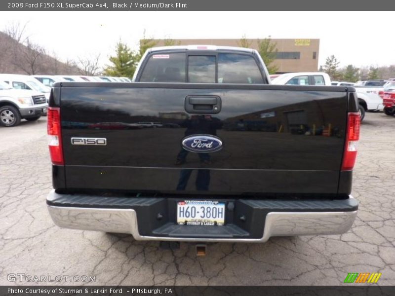 Black / Medium/Dark Flint 2008 Ford F150 XL SuperCab 4x4