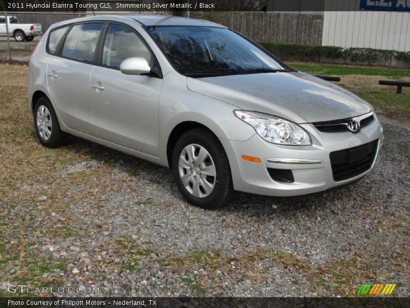 Front 3/4 View of 2011 Elantra Touring GLS